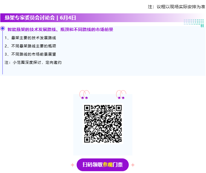 议程重磅公开！EMB、线控转向、主动悬架、角模块、域控——底盘关键技术全面解读